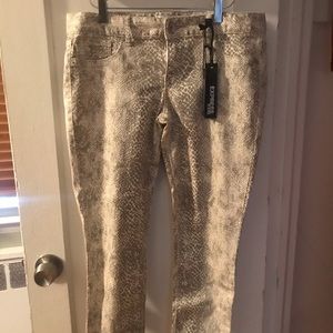 Express ankle jeans
